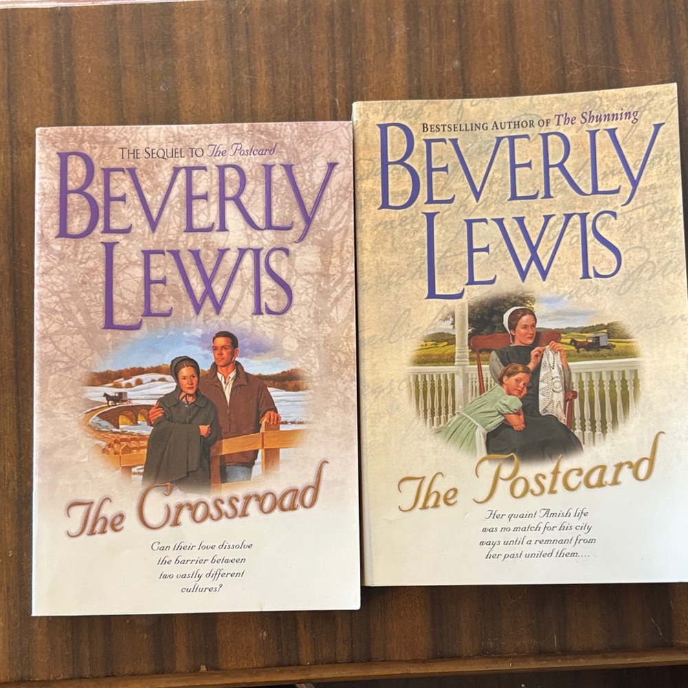 Beverly Lewis Book Set - The Crossroad & The Postcard